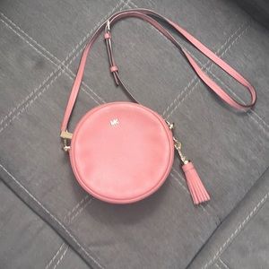 MICHAEL KORS Leather ROUND Bag ROSE PINK